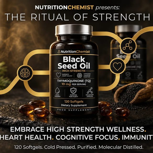 Cold pressed, purified, molecularly distilled