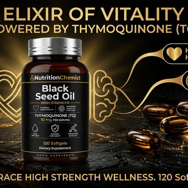 Powered by thymoquinone — 120 softgels